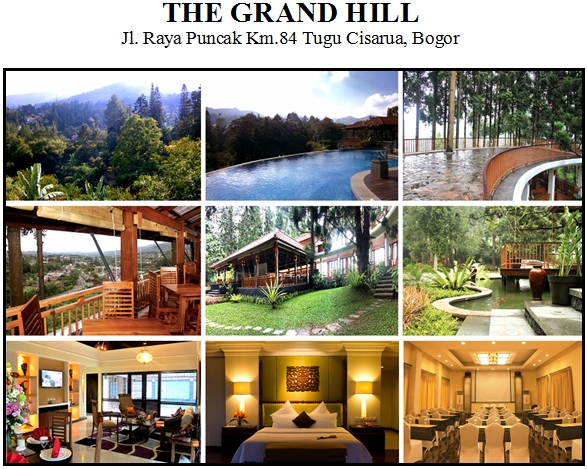 Hotel The Grand Hill Cisarua Puncak Bistro Cafe Resort